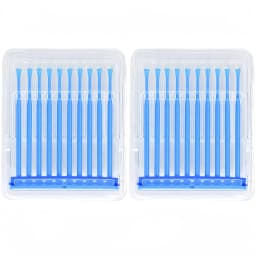 JUMTOP 20Pcs Dental Applicator Sticks Disposable Adhesive Tip Tooth Crown Porcelain Veneer Dentistry Materials
