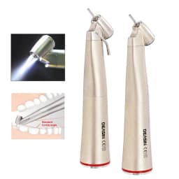 DEASIN Dental Inner&External Channel 1:4.2 Increasing Speed Contra Angle Electric Micromotor 45 Degree Fiber Optic Handpiece
