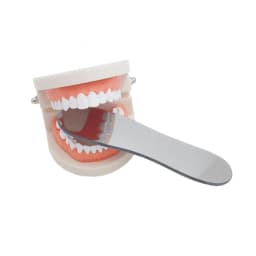 JUMTOP 5Pcs/Set Dental Orthodontic Mirrors Intraoral Mouth Mirror Reflector Photographic Glass Double-Sided Mirrors