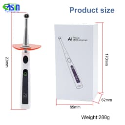 Cheap 1Sec Dental wireless LED Curing Light Photopolymer Dental Light Cure Lamp