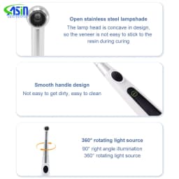 Cheap 1Sec Dental wireless LED Curing Light Photopolymer Dental Light Cure Lamp
