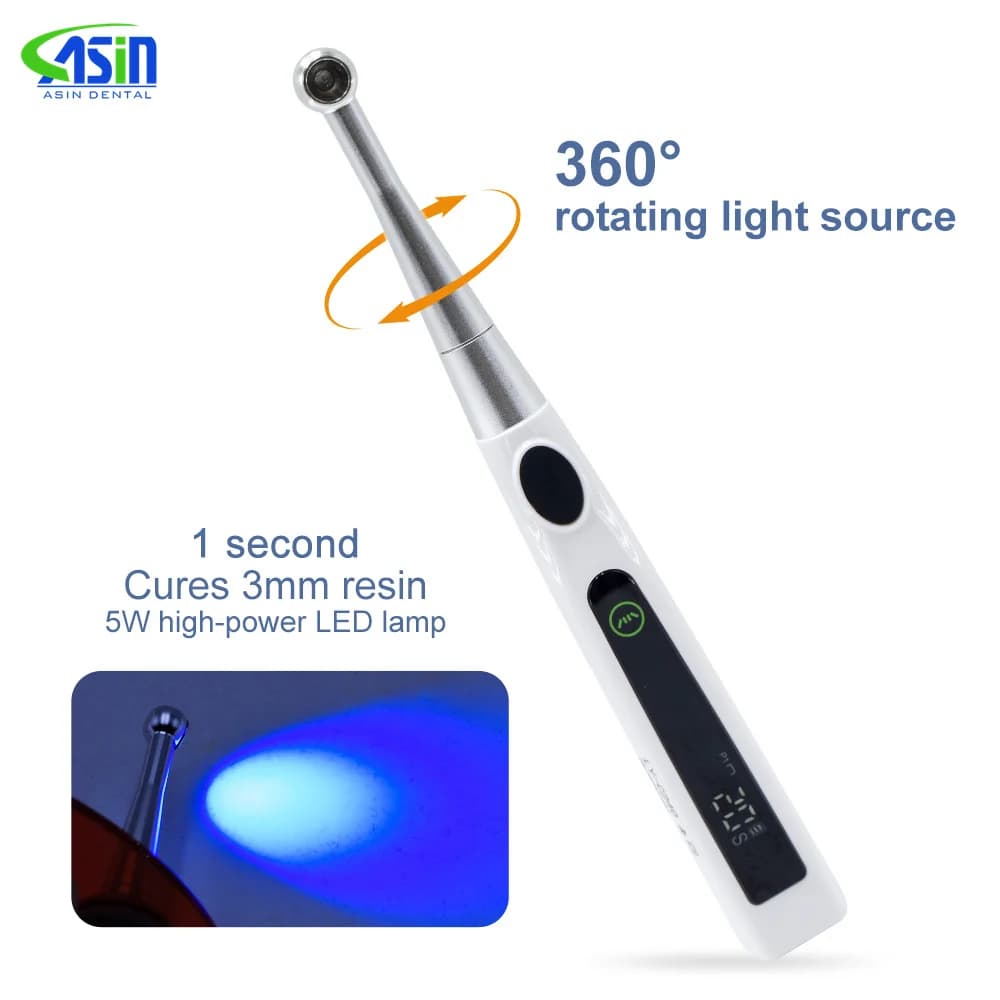 Cheap 1Sec Dental wireless LED Curing Light Photopolymer Dental Light Cure Lamp
