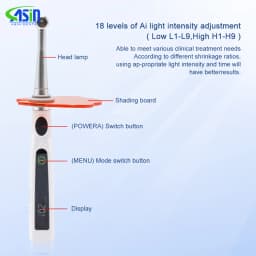 Cheap 1Sec Dental wireless LED Curing Light Photopolymer Dental Light Cure Lamp