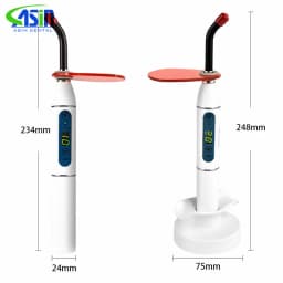 Dental Curing Light Wireless Led Lamp Cordless Light Curing Adjustable Blue Light Curing Machine Solidify Dental Tools