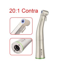 Dental Implant Equipment External 20:1/1:5 Dental Low Speed Handpiece Straight Inner Water Nose Contra Angle Air Motor dentistr