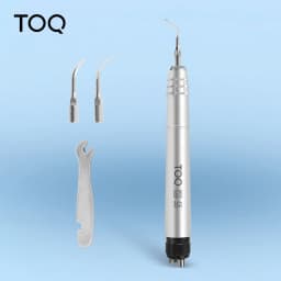 Dental Ultrasonic Air Scaler with 3 Tips Tooth Calculus Remover Cleaning Tool Handpiece Whiten Tooth Cleaner Dentist Lab