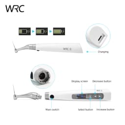 2 In 1 Dental Smart Wireless Endo Motor Built In Apex Locator Root Canal 360ᄚAdjustable Handpiece for Root Canal Treat
