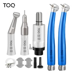 Dental High & Low Speed Handpiece Kit Straight Contra Angle Air Turbine 2/4 Hole M4 / B2 Whole Set Dental Equipments