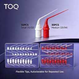 TOQ TOP Disposable Dental Endo Irrigation Tips Endodontic Sonic Activator Tip For Root Canal Cleaning Dental Clinic Consumable