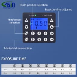 DEASIN Portable Dental X-Ray & RVG Sensor System – Digital Intraoral Camera for Clinic Use