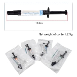 A1 A2 A3 A3.5 B1 Universal Dental Light Curing flowable Composite Resin for Tooth Restoration Dental Materials Available In 4 Co