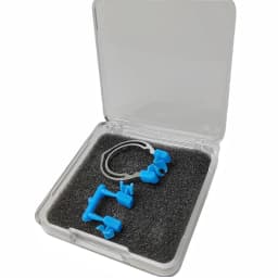 JUMTOP Dental Matrix Sectional Contoured Matrices Clamps Wedges Metal Spring Clip Rings Dentist Tools Lab Instrument