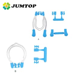 JUMTOP Dental Matrix Sectional Contoured Matrices Clamps Wedges Metal Spring Clip Rings Dentist Tools Lab Instrument