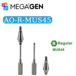 MegaGen AnyOne Implant Parts Healing Abutment Impression Coping Analog Bridge Abutment Screw Medical Grade 5 Titanium Alloy