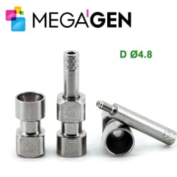 MegaGen AnyOne Implant Parts Healing Abutment Impression Coping Analog Bridge Abutment Screw Medical Grade 5 Titanium Alloy