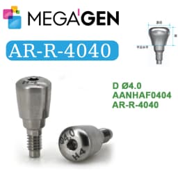 MegaGen AnyOne Implant Parts Healing Abutment Impression Coping Analog Bridge Abutment Screw Medical Grade 5 Titanium Alloy