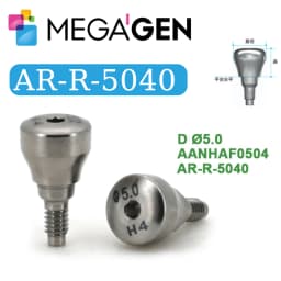 MegaGen AnyOne Implant Parts Healing Abutment Impression Coping Analog Bridge Abutment Screw Medical Grade 5 Titanium Alloy