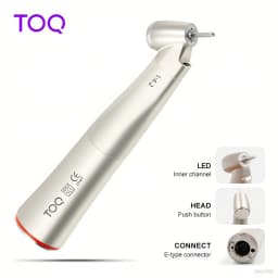 1:4.2 Increasing Slow Speed Z45l Contra Angle Electric Micromotor Dental Handpiece 45 Degree With Led Fiber Optic