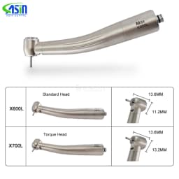 Dental Air turbine handpiece With Optic Fiber X600L/X700L high speed hand piece for dentist repair