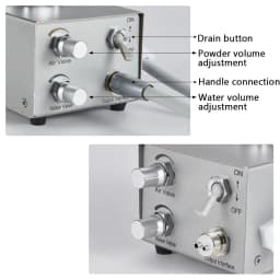 JUMTOP Dental Air Polisher Teeth Cleaning Sandblasting Scaler Machine