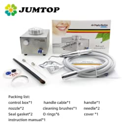 JUMTOP Dental Air Polisher Teeth Cleaning Sandblasting Scaler Machine