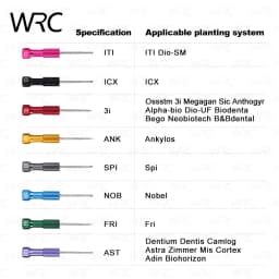 Dental Implant Screwdriver Denture Implant Abutment Torque Wrench 3I AST NOB ANK ICX ITI SPI Dentist Tools Dentistry Material