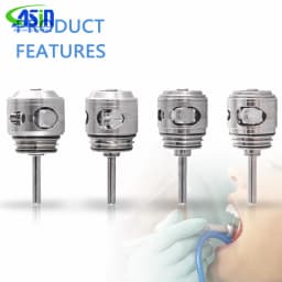 Dental Cartridge Dentist Rotor For F300 /M600L/M700L.M500L DEASIN Fiber Optic LED Push Button Torque Head High Speed Handpiece
