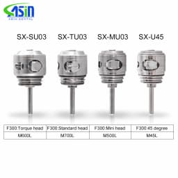 Dental Cartridge Dentist Rotor For F300 /M600L/M700L.M500L DEASIN Fiber Optic LED Push Button Torque Head High Speed Handpiece
