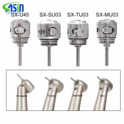 Dental Cartridge Dentist Rotor For F300 /M600L/M700L.M500L DEASIN Fiber Optic LED Push Button Torque Head High Speed Handpiece