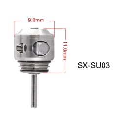 Dental Cartridge Dentist Rotor For F300 /M600L/M700L.M500L DEASIN Fiber Optic LED Push Button Torque Head High Speed Handpiece