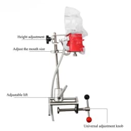 JUMTOP Dental Simple Head Model Practice Training Simulator Phantom Head Typodont Removable