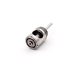 JUMTOP Dental 1:5 Contra Angle Handpiece Fiber Optic Increasing Push Button Ceramic Bearing Internal 4 Way Spray Contra Angle