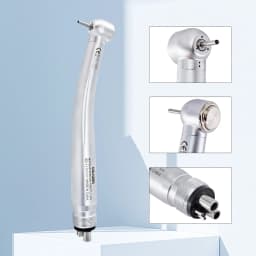DEASIN Dental MAX High Speed Handpiece Self-Power E-generator Push Button Max Air Turbine Cartridge Rotor 2/4hole Dentistry
