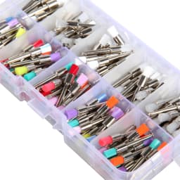 200Pcs/Pack Dental Polishing Brush Polisher Brushes Kits /Polish Cups Dentistry Teeth Latch Type Mixed Color