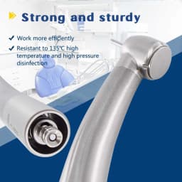 Dental Clinical Handpiece With LED Fiber Optic Technology Air Turbine Essential Tool For Dentists Treatment Patients Dentistry