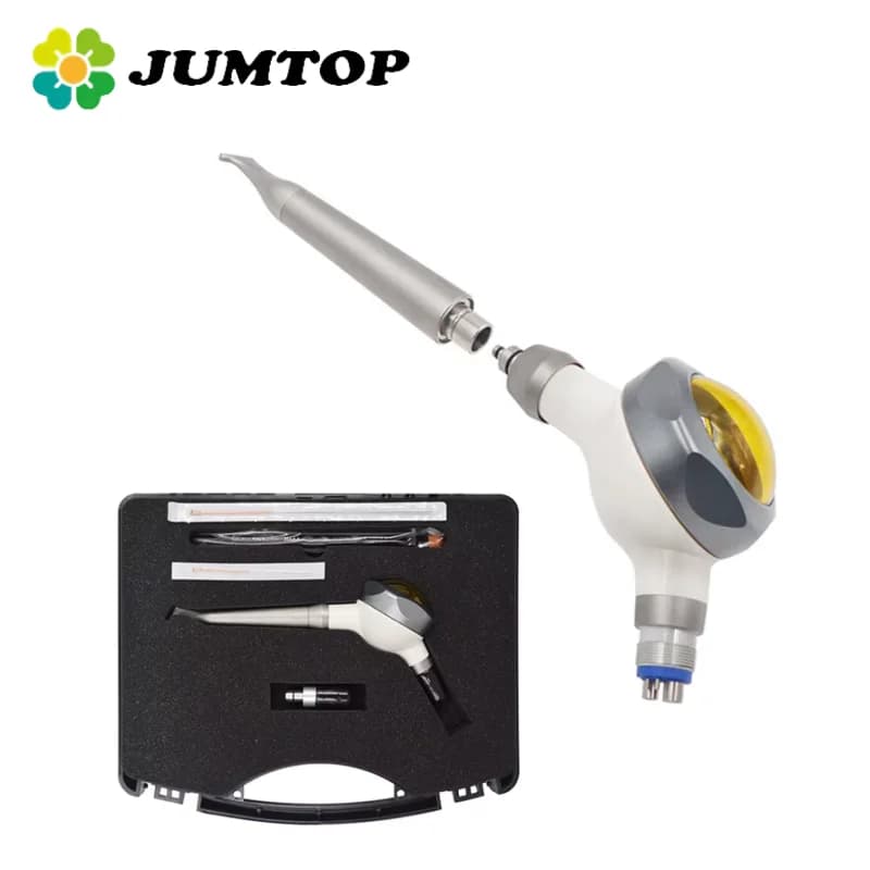 JUMTOP Dental Air Prophy Polishing Jet Oral Hygiene Teeth Cleaning Air Polisher 360 Degree Rotate Sandblasting Gun