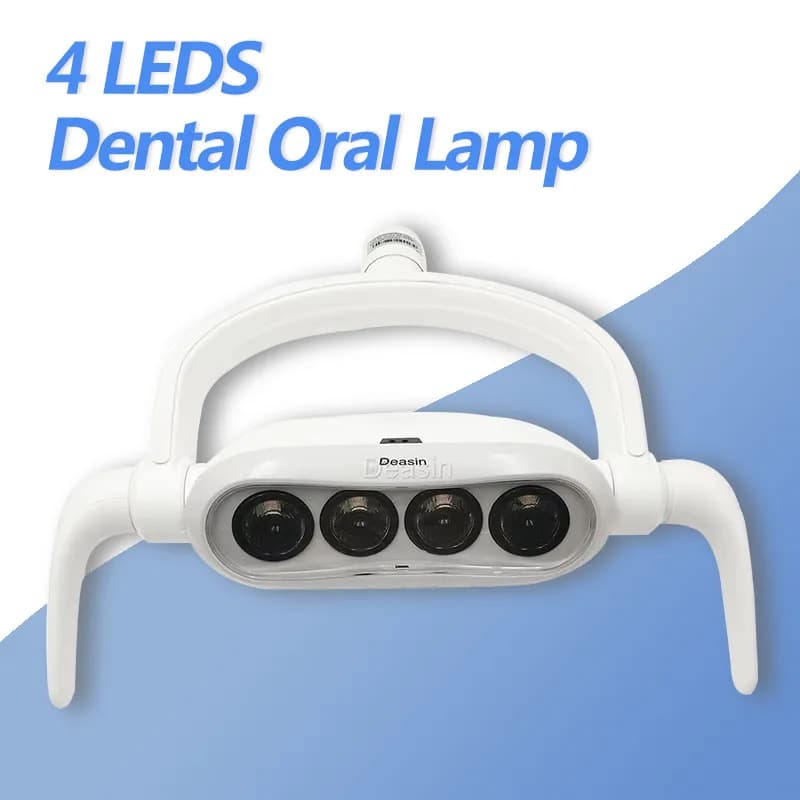 Dental Induction Light Operation Lamp Dental 4 LED Oral Lamp For Dentist Unit Chair Equipment Teeth Whitening Oral Care Tools