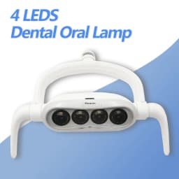 Dental Induction Light Operation Lamp Dental 4 LED Oral Lamp For Dentist Unit Chair Equipment Teeth Whitening Oral Care Tools