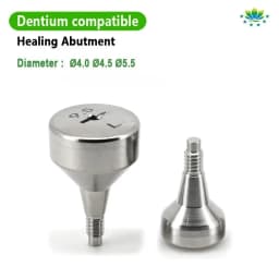 Dental Healing Abutment & Cover Screw & Cap For Dentium Healing Abutment Dental Implant Accessories