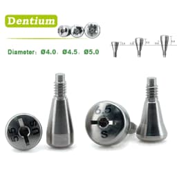 Dental Healing Abutment & Cover Screw & Cap For Dentium Healing Abutment Dental Implant Accessories