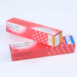NEW Dental GC Gradia Direct Light‑Cured Composite Restorative 2.7mL  Nano Resin Filling Material for Anterior Posterior Teeth