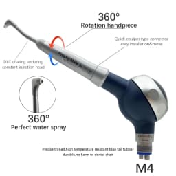 JUMTOP Dental Air Water Polisher Air Powder Spray Sandblaster Oral Hygiene Tooth Cleaning Whitening Polishing Tools