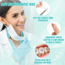 10 boxes Dental Orthodontic Relief Wax fit Brackets Braces Gum Irritation Wax Medical Paraffin 10 Scents