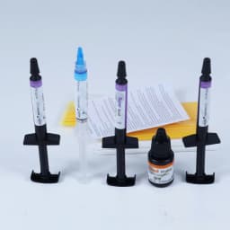 Dental Orthodontic Adhesive Light Cure Glue Kit Blue Glue Green Glue Paste Primer Etching Invisible Bonding For Brackets Braces