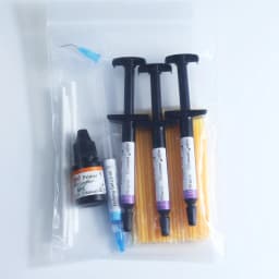 Dental Orthodontic Adhesive Light Cure Glue Kit Blue Glue Green Glue Paste Primer Etching Invisible Bonding For Brackets Braces