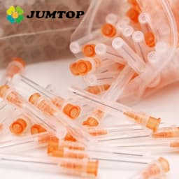 JUMTOP Dental Endo Irrigation Needle Tip Syringe 0.3/0.4/0.5mm Root Canal Lateral Rinsing Needles Dentist Materials