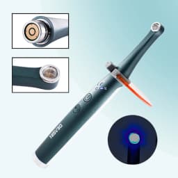 Wireless Dental Curing Lamp Dental Photopolymerizer 2500 Mw/cm2 Highlight Dental Resin Dental Materials