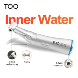 Dental 1:1 Ratio Contra Angle Inner Internal Water Spray E-type Low Speed Handpiece Push Button