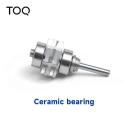 TOQ Dental LED High‑Speed Handpiece, Self‑powered E‑Generator Air Turbine, Push Button Triple Water Spray 2 Holes Autoclavable