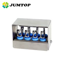 JUMTOP 1 Set Dental Implant Trephine Bur with Disinfection Holder Surgical Implant Tissue Punch Dentistry Surgical Instrument